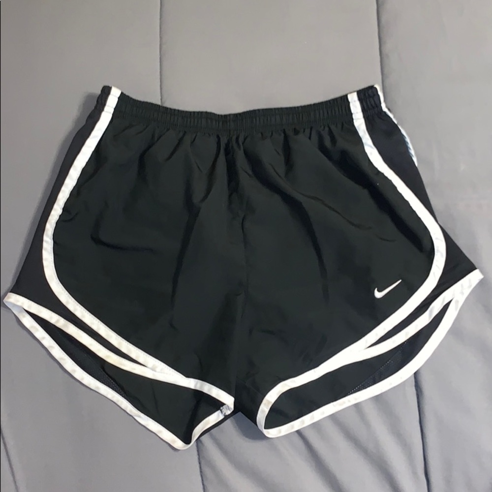 Nike Dri-Fit Shorts - Black & White - Size: XS